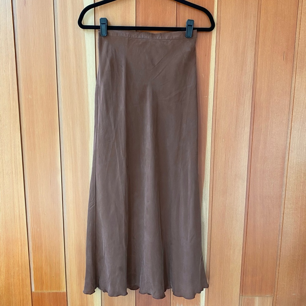 Free people 100% silk skirt